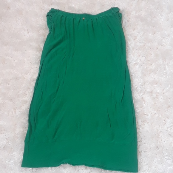 TBags green strapless dress - Picture 2 of 3